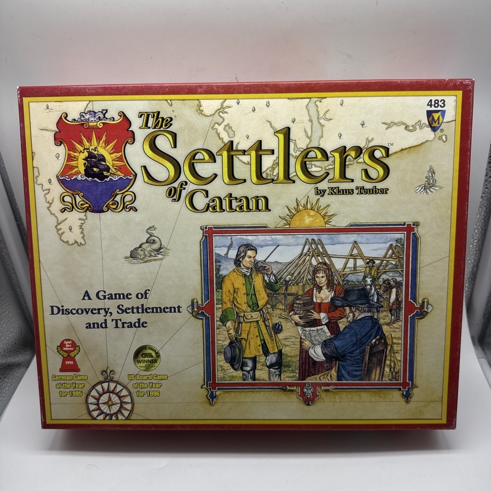 The Settlers of Catan by Klaus Teuber 2003 Mayfair Games #483